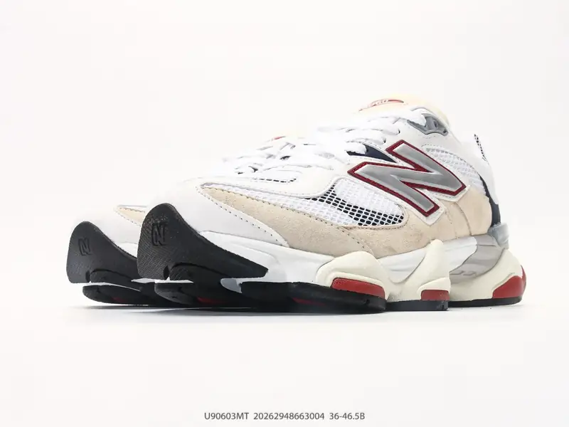 新百伦New Balance NB9060 美国队红蓝 联名款 复古休闲运动慢跑鞋 #鞋款 U90603MT #20262948663004